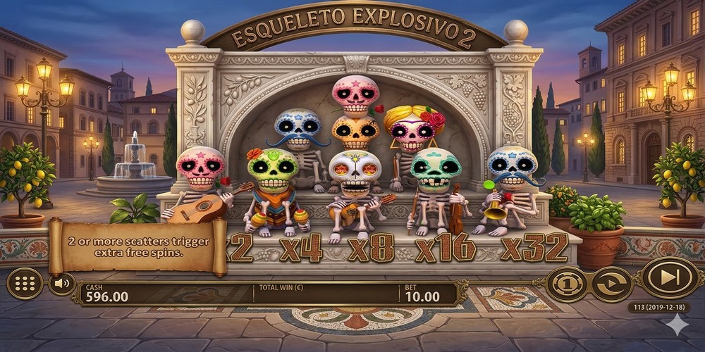 casinos online con Esqueleto Explosivo 2